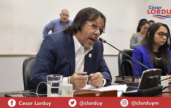 Intervención de Lorduy en audiencia pública del proyecto de ley sobre ciudades capitales 1