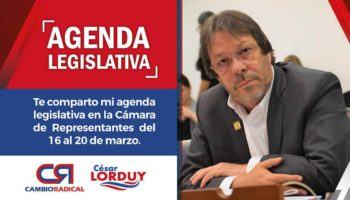 agenda legislativa en camara de representantes