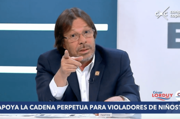 Cesar Lorduy defiende cadena perpetua