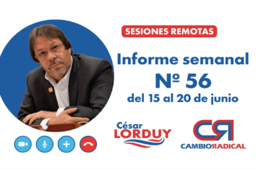 Informe 56 de Cesar Lorduy