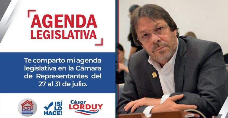 Cesar Lorduy_ agenda 27 de julio