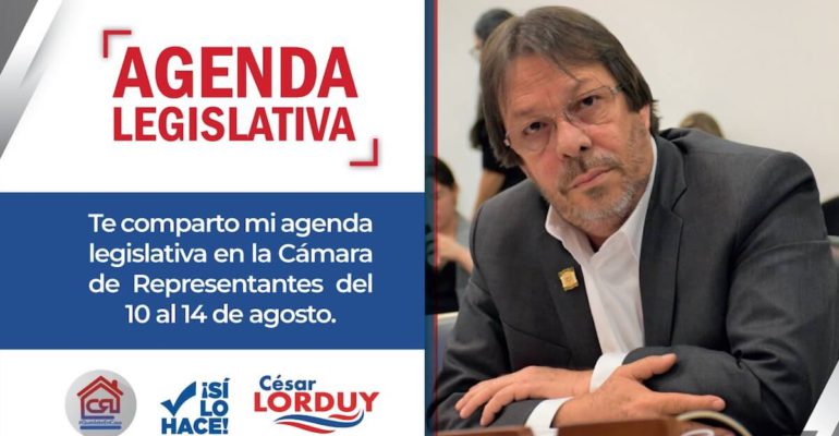 Agenda de Cesar Lorduy