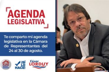 Cesar Lorduy y su agenda legislativa