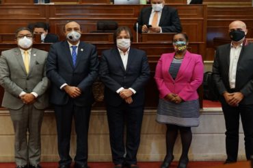 Representantes al momento de la radicación del proyecto de alumbrado público