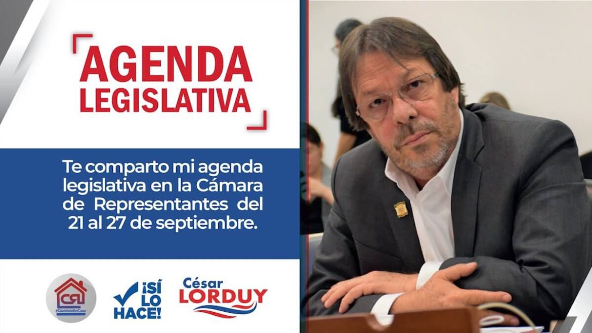 Agenda de Cesar Lorduy