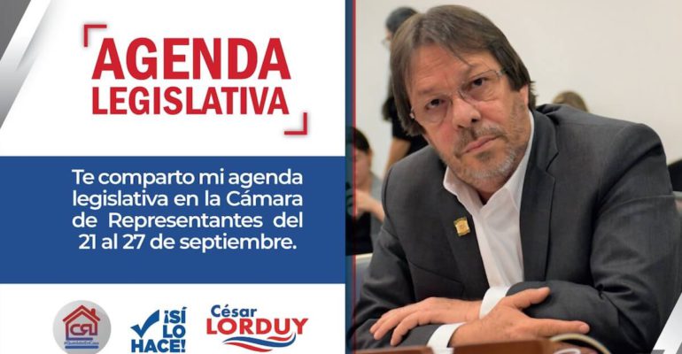 Agenda de Cesar Lorduy