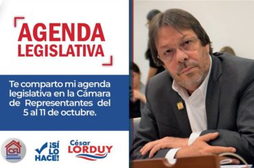 Agenda legislativa Cesar Lorduy