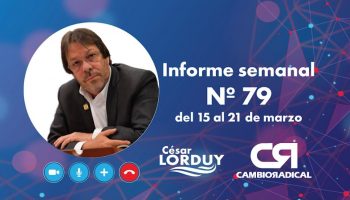 Informe de actividades de Cesar Lorduy