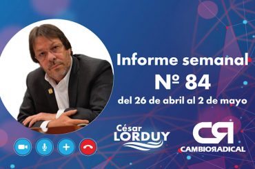 Informe de actividades de Cesar Lorduy