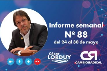 Informe de actividades de Cesar Lorduy