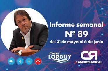 Informe de actividades de Cesar Lorduy