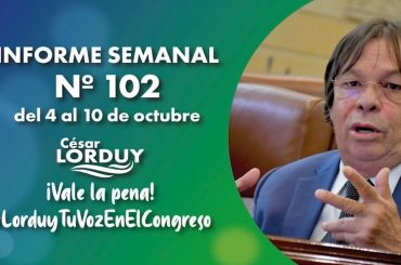 Informe 102 - Cesar Lorduy