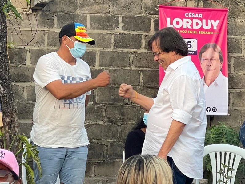 Amplia jornada de respaldo a candidatura de Cesar Lorduy al senado desde Polonuevo, Atlántico 4