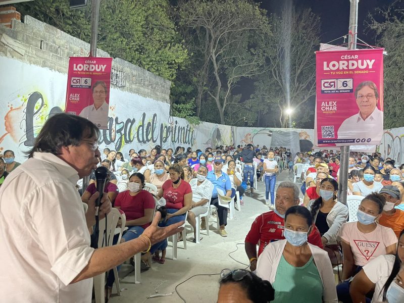 Continúan las reuniones por Barranquilla para respaldar a Cesar Lorduy, esta vez desde El Barrio Santo Domingo de Guzmán 1