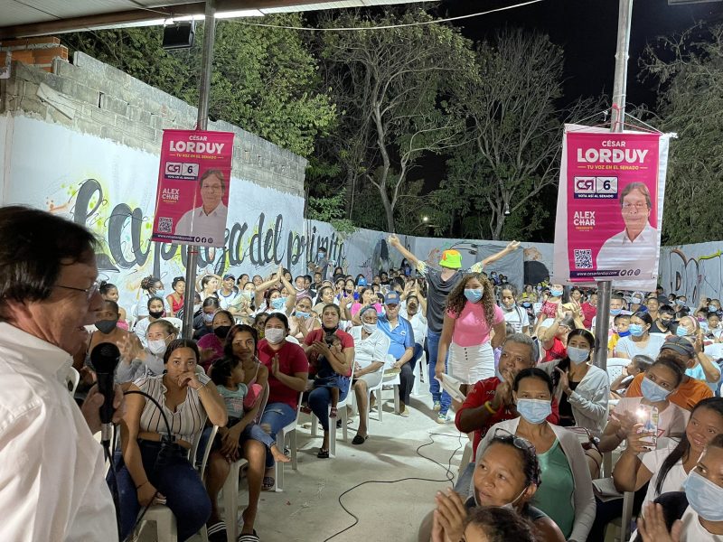 Continúan las reuniones por Barranquilla para respaldar a Cesar Lorduy, esta vez desde El Barrio Santo Domingo de Guzmán 3