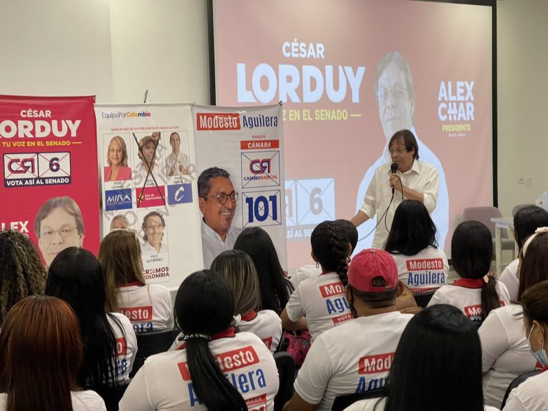 Cesar Lorduy continúa recibiendo cientos de apoyos en su recorrido al Senado 4