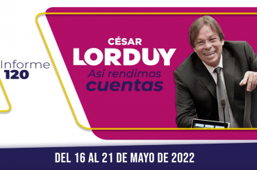 Informe semanal Informe 120 de Cesar Lorduy