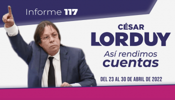 Informe 117 de Cesar Lorduy