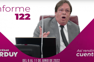Informe 122 de Cesar Lorduy