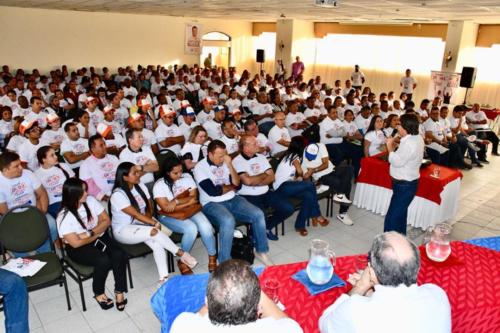 Cesar Lorduy y Arturo Char en encuentros con sectores sociales durante campaña al Congreso 74