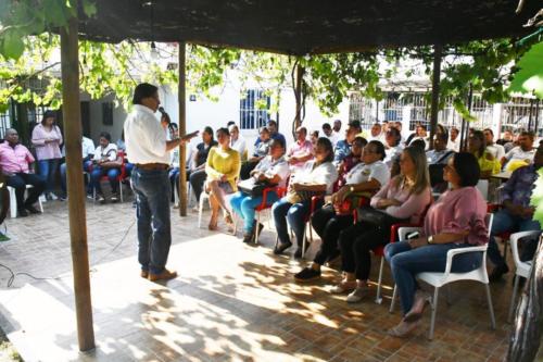 Cesar Lorduy y Arturo Char en encuentros con sectores sociales durante campaña al Congreso 18