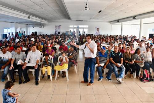 Cesar Lorduy y Arturo Char en encuentros con sectores sociales durante campaña al Congreso 81