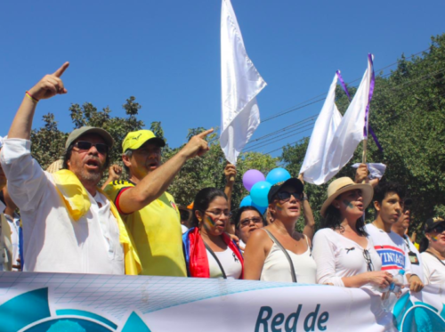 Cesar Lorduy asistió a marcha en solidaridad con la Policía Nacional de Colombia 8
