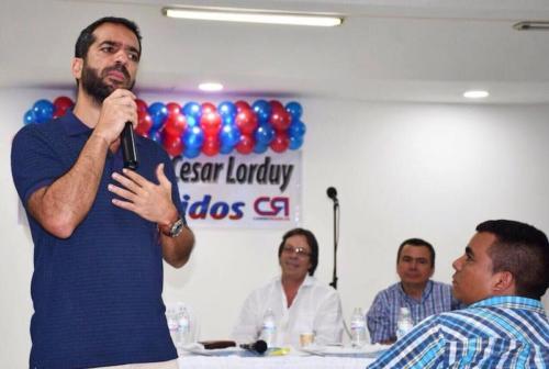 Cesar Lorduy y Arturo Char en encuentros con sectores sociales durante campaña al Congreso 40