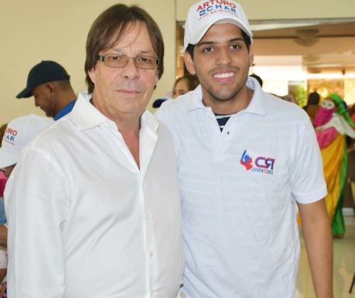 Cesar Lorduy y Arturo Char en encuentros con sectores sociales durante campaña al Congreso 60